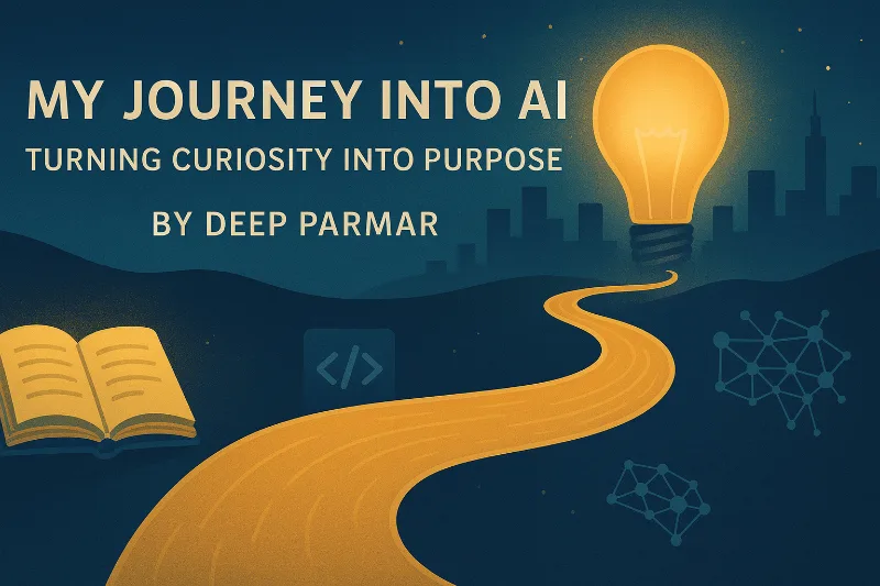 A path leading from childhood curiosity in Ahmedabad to a career building AI systems